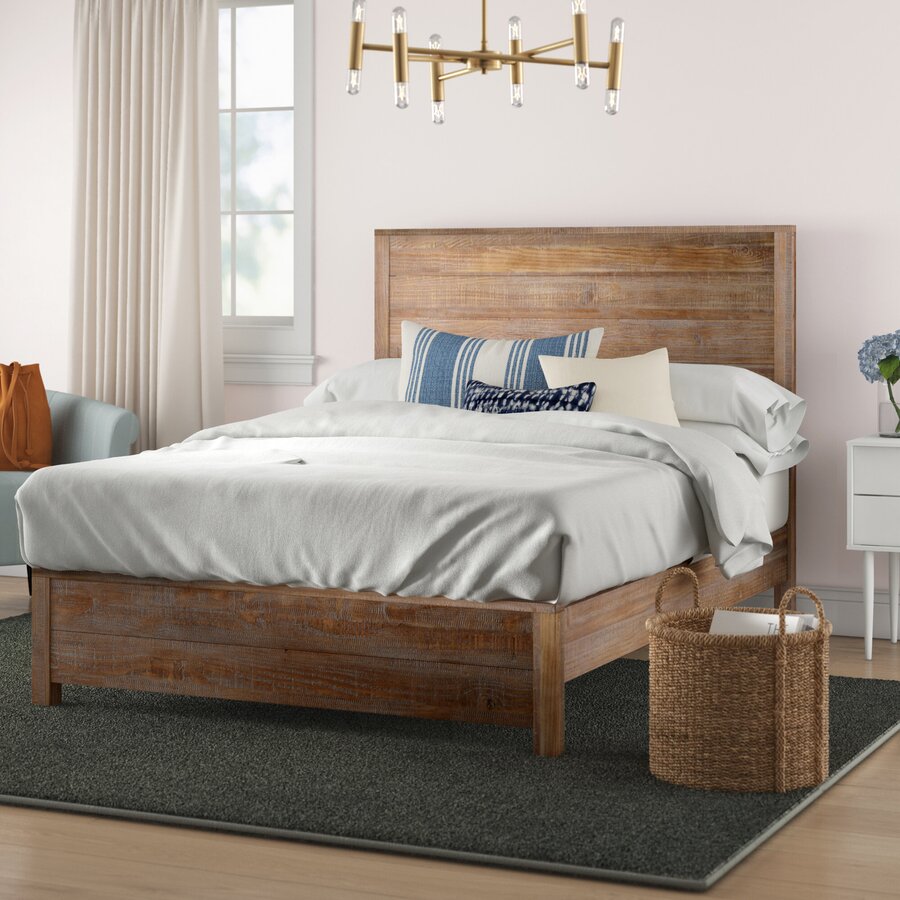 Bobbi Solid Wood Bed