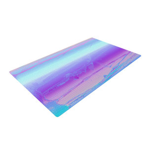 Nina May Drip Dye Cool Pastel/Blue Area Rug
