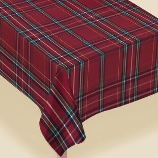 plaid tablecloths
