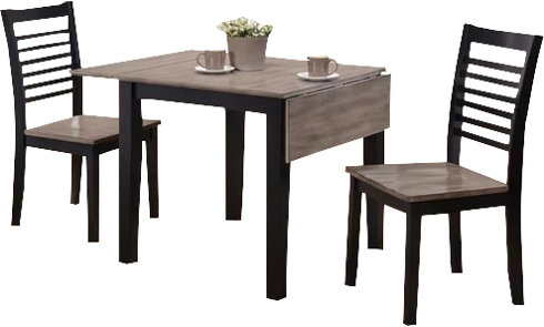 Union Rustic Shepherd 3 Piece Dining Set by Simmons Casegoods | Wayfair Union Rustic Shepherd 3 Piece Dining Set by Simmons Casegoods | Wayfair