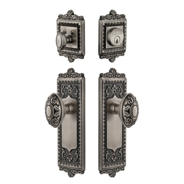 Windsor Single Cylinder Knob Combo Pack by Grandeur
