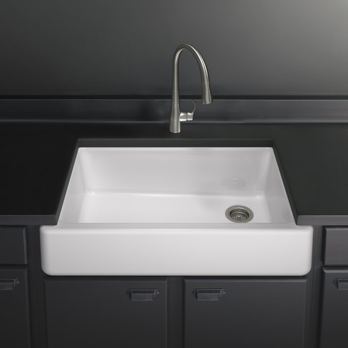 Brookline Whitehaven Self Trimming 36 L X 22 W Farmhouse Kitchen Sink