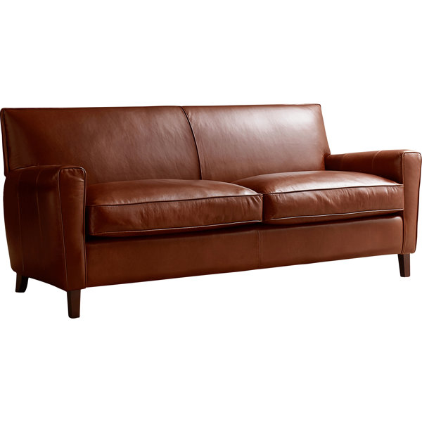Foster Leather Sofa By AllModern Custom Upholstery