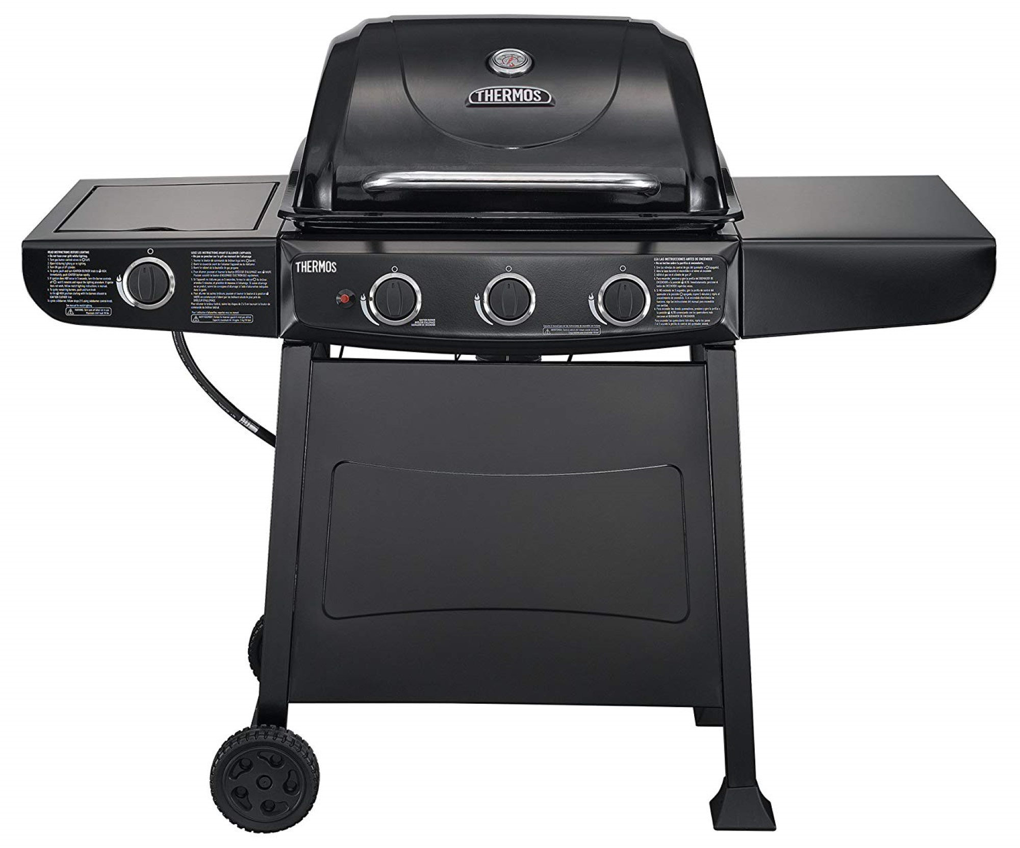 Charbroil Thermos Quickset 3 Burner Flat Top Liquid Propane Gas Charbroil Thermos Quickset 3 Burner