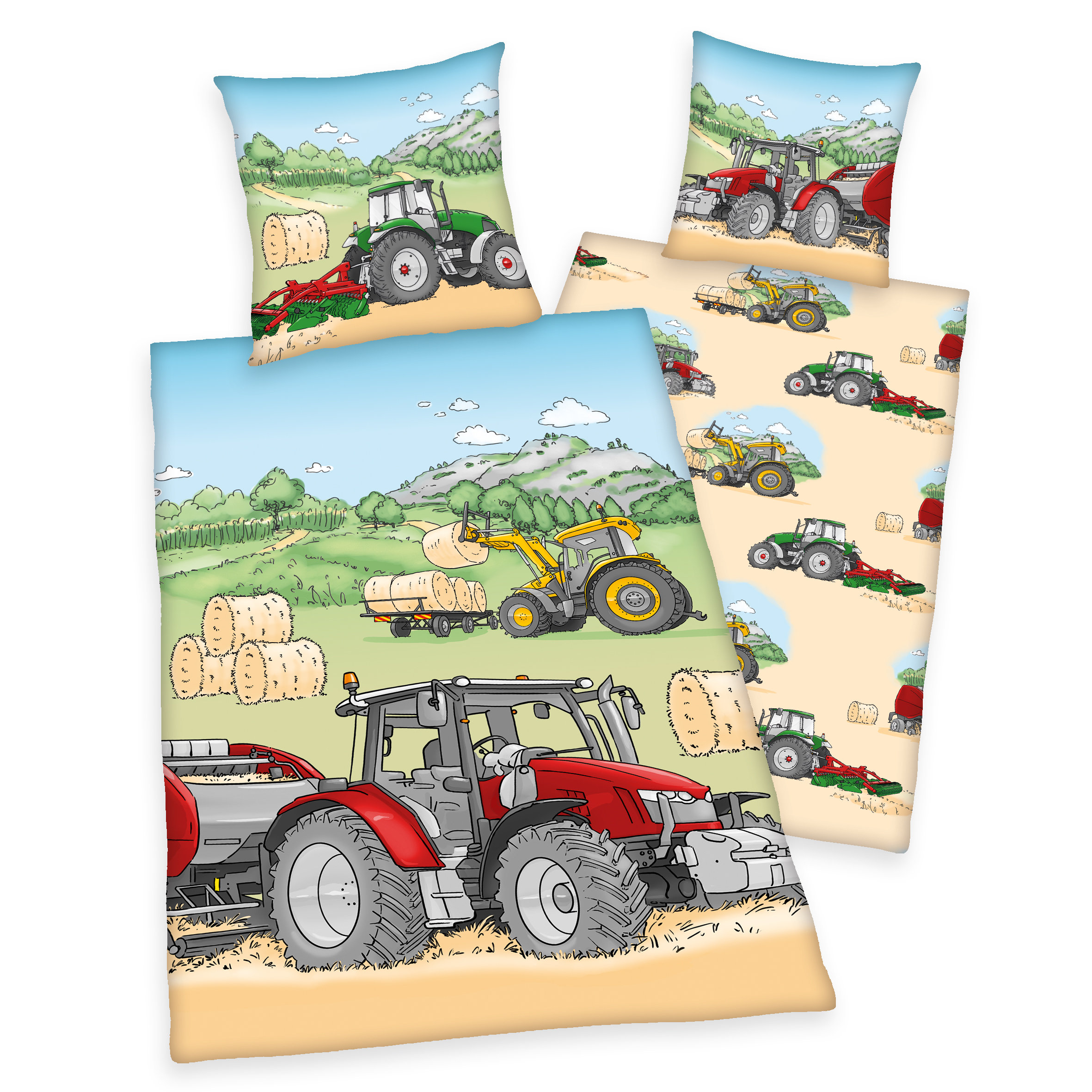 tractor single duvet cover