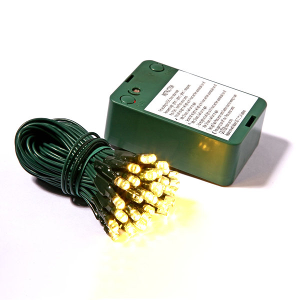 Wide Angle Timer 35 LED Light Set by Vickerman