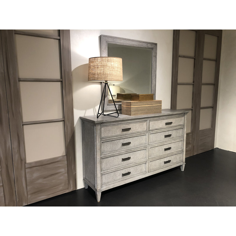 Stanley Furniture Willow 8 Drawer Double Dresser With Mirror Wayfair