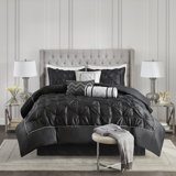 Black Sequin Comforter Set Wayfair