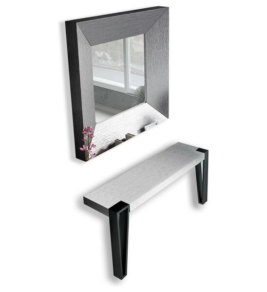 Jeramiah Console Table And Mirror Set By Orren Ellis