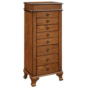Bernard Free Standing Jewelry Armoire ..