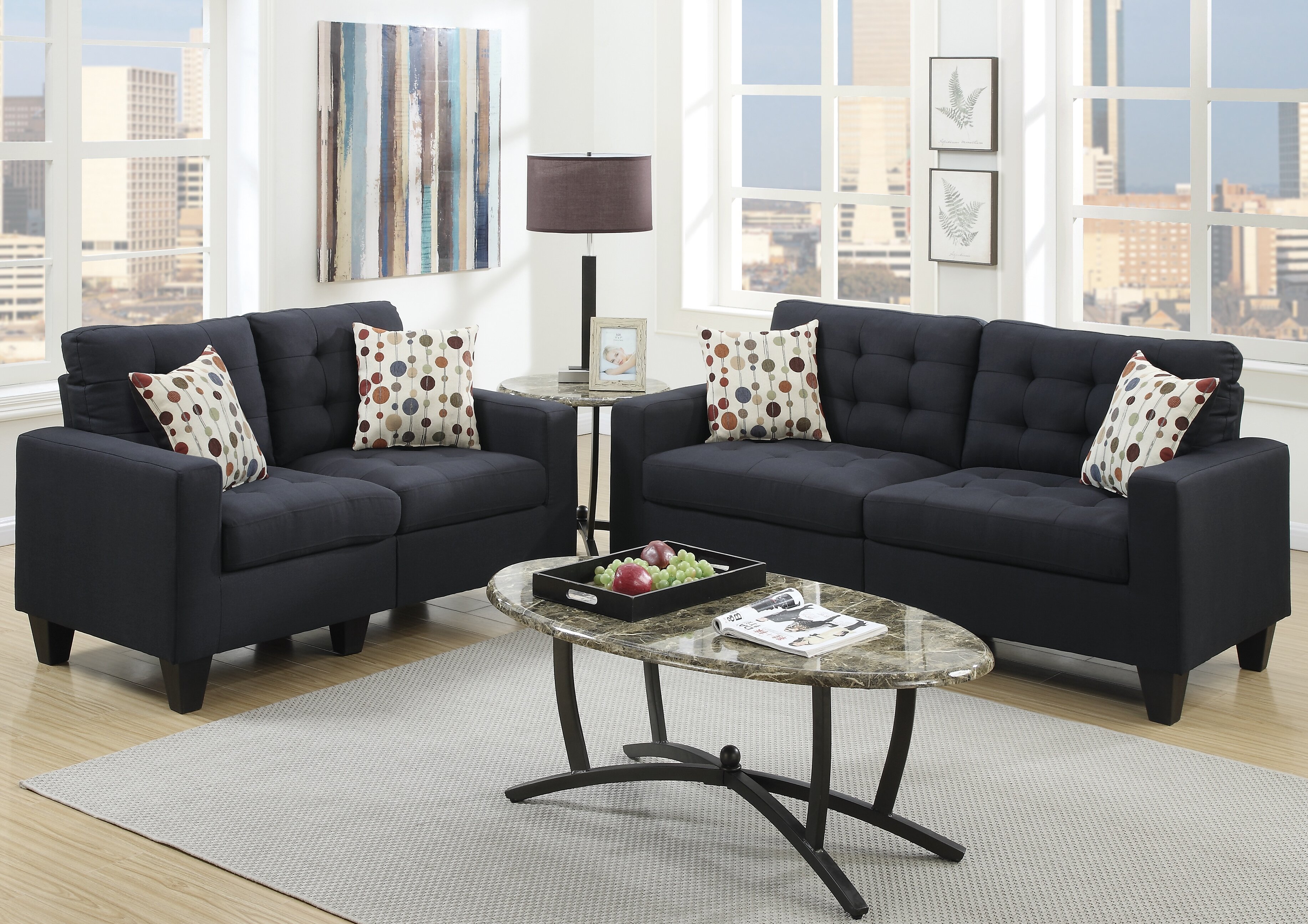 Andover Mills Callanan 2 Piece Living Room Set 