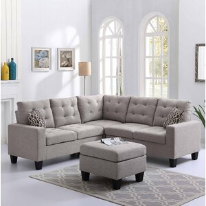Pawnee Sectional with Ottoman