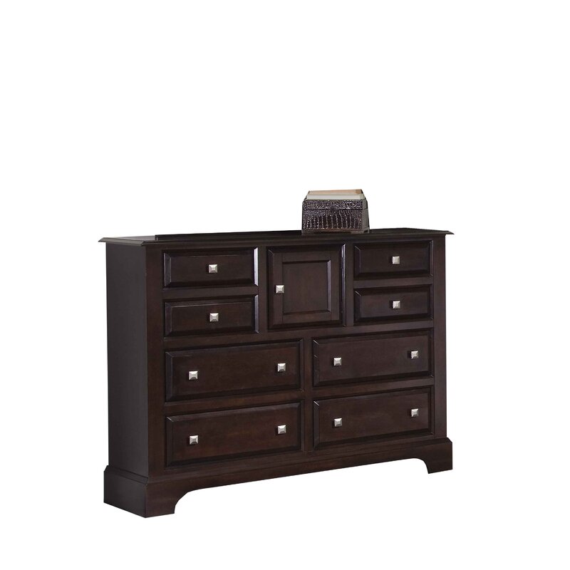 Charlton Home Gavril 8 Drawer Combo Dresser Reviews Wayfair