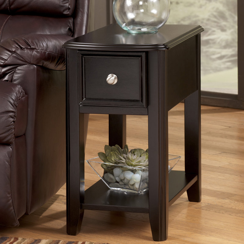Hancock End Table With Storage & Reviews Birch Lane