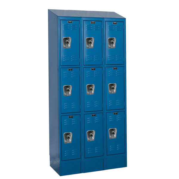 ReadyBuilt II 3 Tier 3 Wide Employee Locker by Hallowell