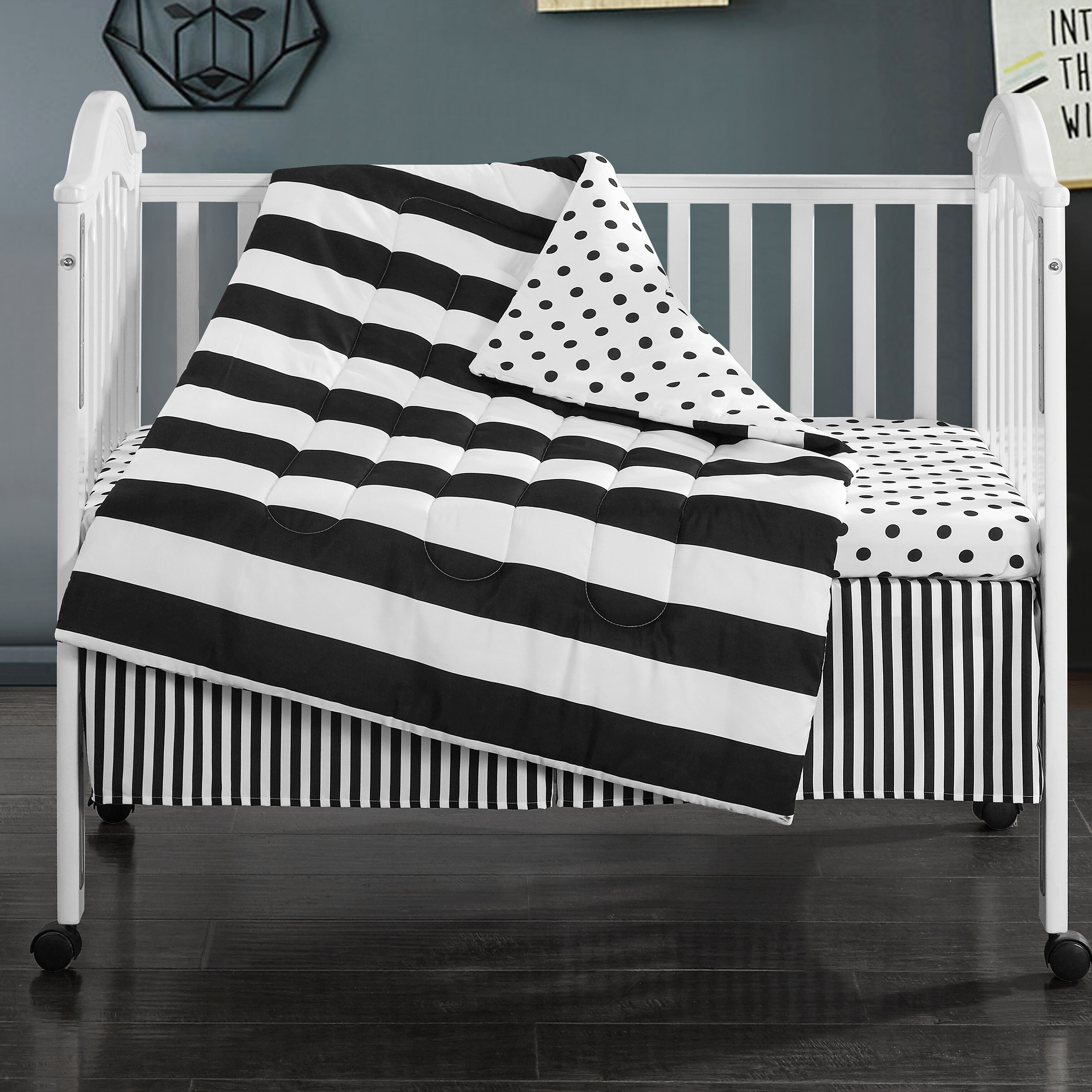 Mack Milo Beauchemin 3 Piece Crib Bedding Set Reviews Wayfair