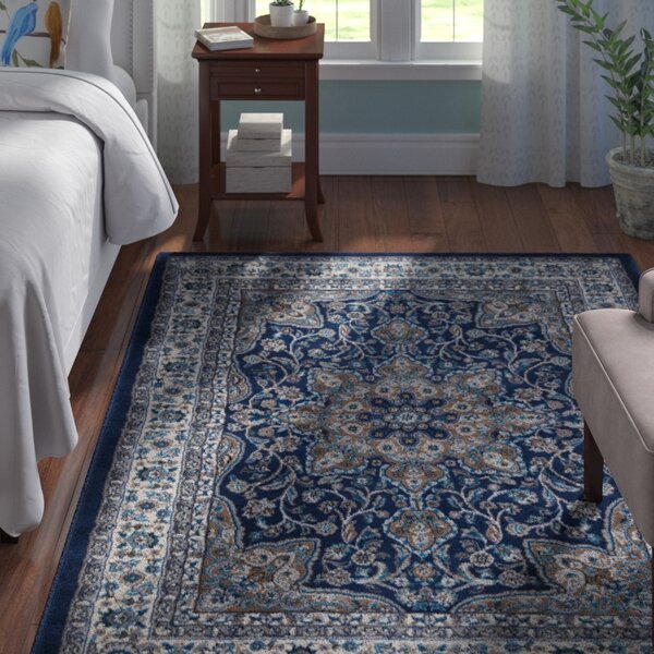Tremont Blue Area Rug by Andover Mills