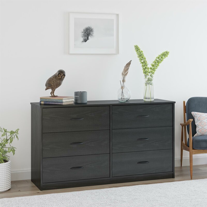 Zipcode Design Grantville 6 Drawer Dresser Reviews Wayfair