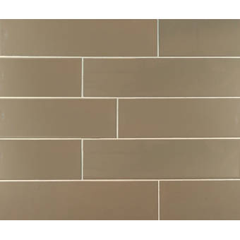 Ivy Hill Tile Dallas Smooth Pillowed 3 X 8 Ceramic Subway Tile