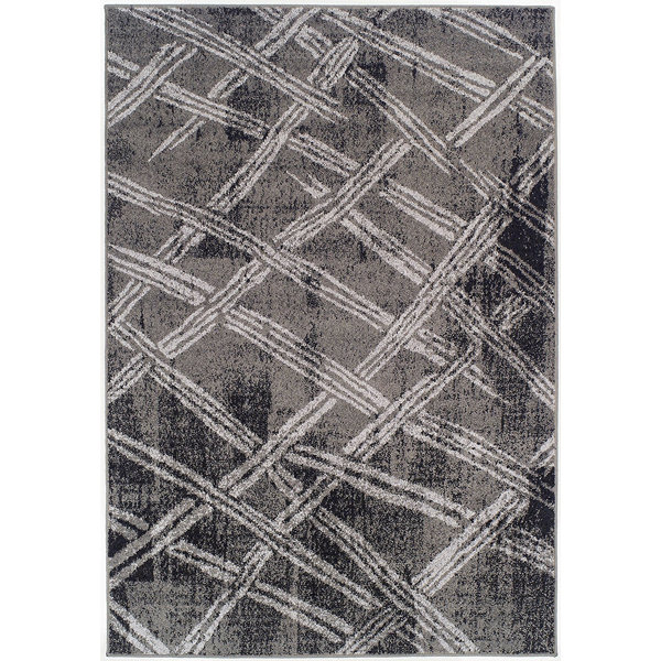 Melfa Wool Gray Indoor/Outdoor Area Rug by Ebern Designs