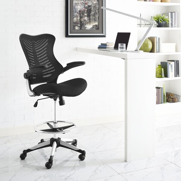 Charge Mid-Back Mesh Drafting Chair by Modway
