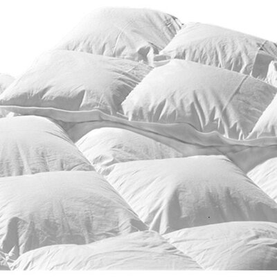 Midweight Down Duvet Insert Alwyn Home Size King 35 Oz