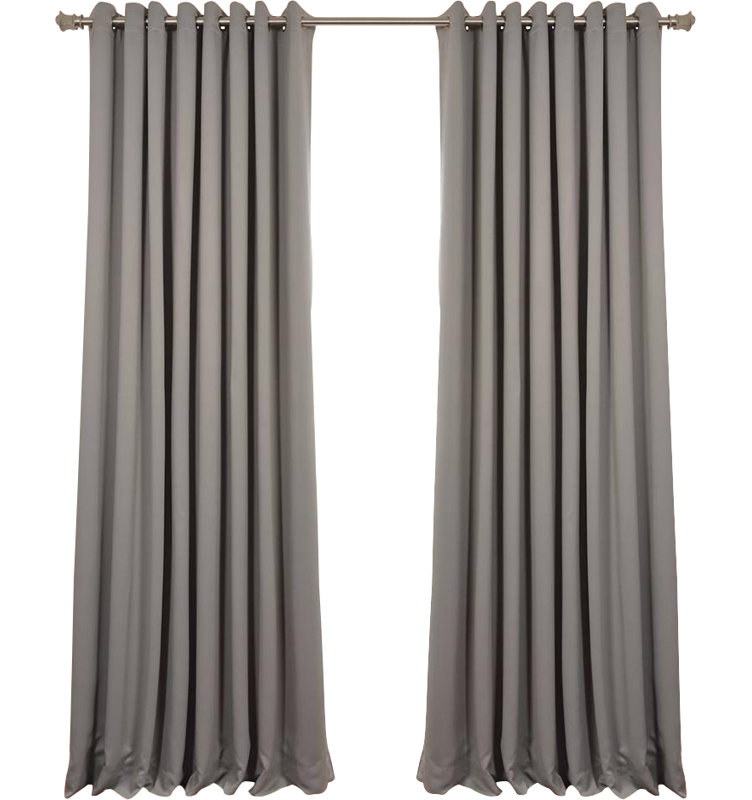 Legault Double Wide Solid Color Blackout Thermal Grommet Curtain
