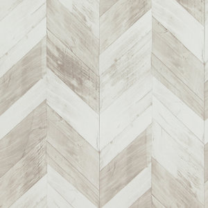 Wood Weathered Herringbone 33' x 20.8