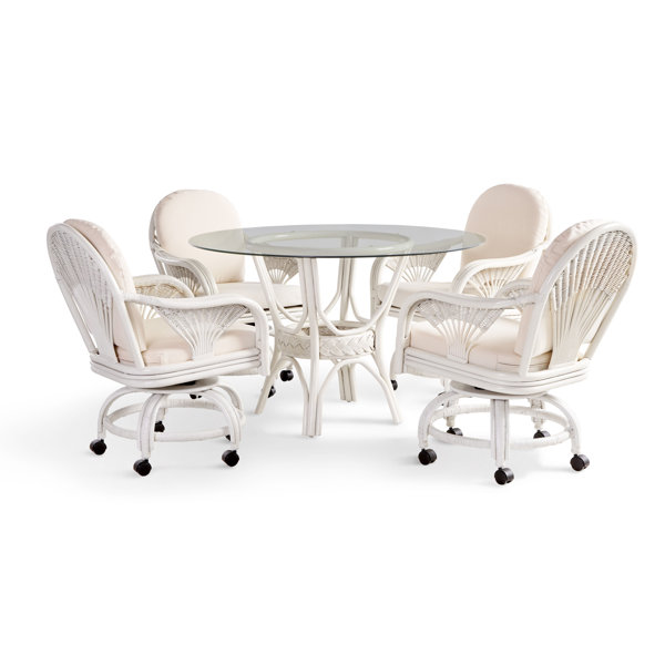 Lydia 5 Piece Dining Set by Rosecliff Heights Rosecliff Heights