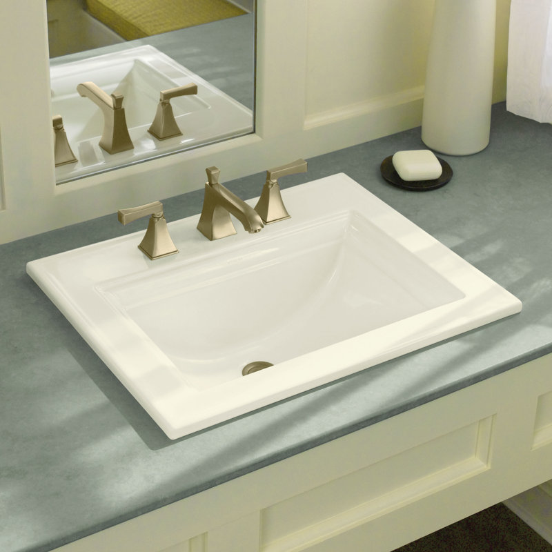 K 2337 8 0 33 47 Kohler Memoirs Ceramic Rectangular Drop In Memoirs Ceramic Rectangular Drop In Bathroom Sink With Overflow