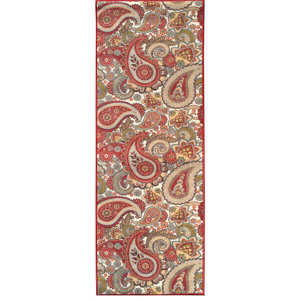 Sweet Home Paisley Cream Area Rug