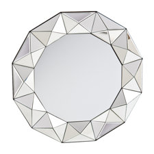 Wall Mirror Round modern round wall mirrors | allmodern Wall Mirror Round modern round wall mirrors | allmodern