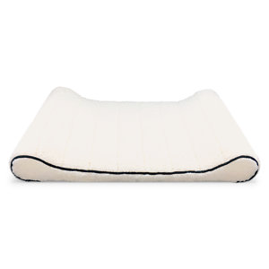 Sherpa Top Memory Foam Orthopedic Contoured Lounger Bolster Dog Bed