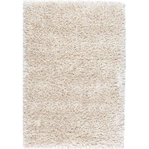 Calera Shaggy Cream Rug Brambly Cottage Rug Size: Rectangle 120 x 170 cm