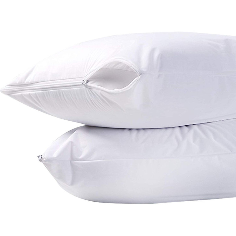 zipped pillow protectors