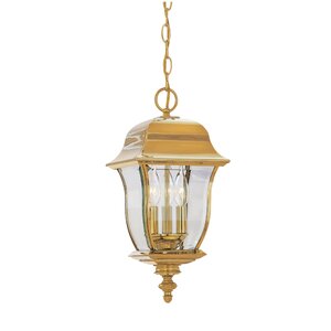 Gladiator 3-Light Outdoor Hanging Lantern