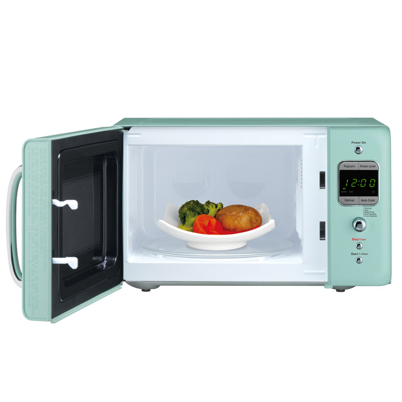 Daewoo Retro 18 0 7 Cu Ft Countertop Microwave Reviews 0 7 Cu Ft Countertop Microwave