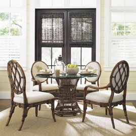 Tommy Bahama Home Bali Hai 5 Piece Dining Set Tommy Bahama Home Size 29 75 H X 48 W X 48 D From Wayfair North America Daily Mail