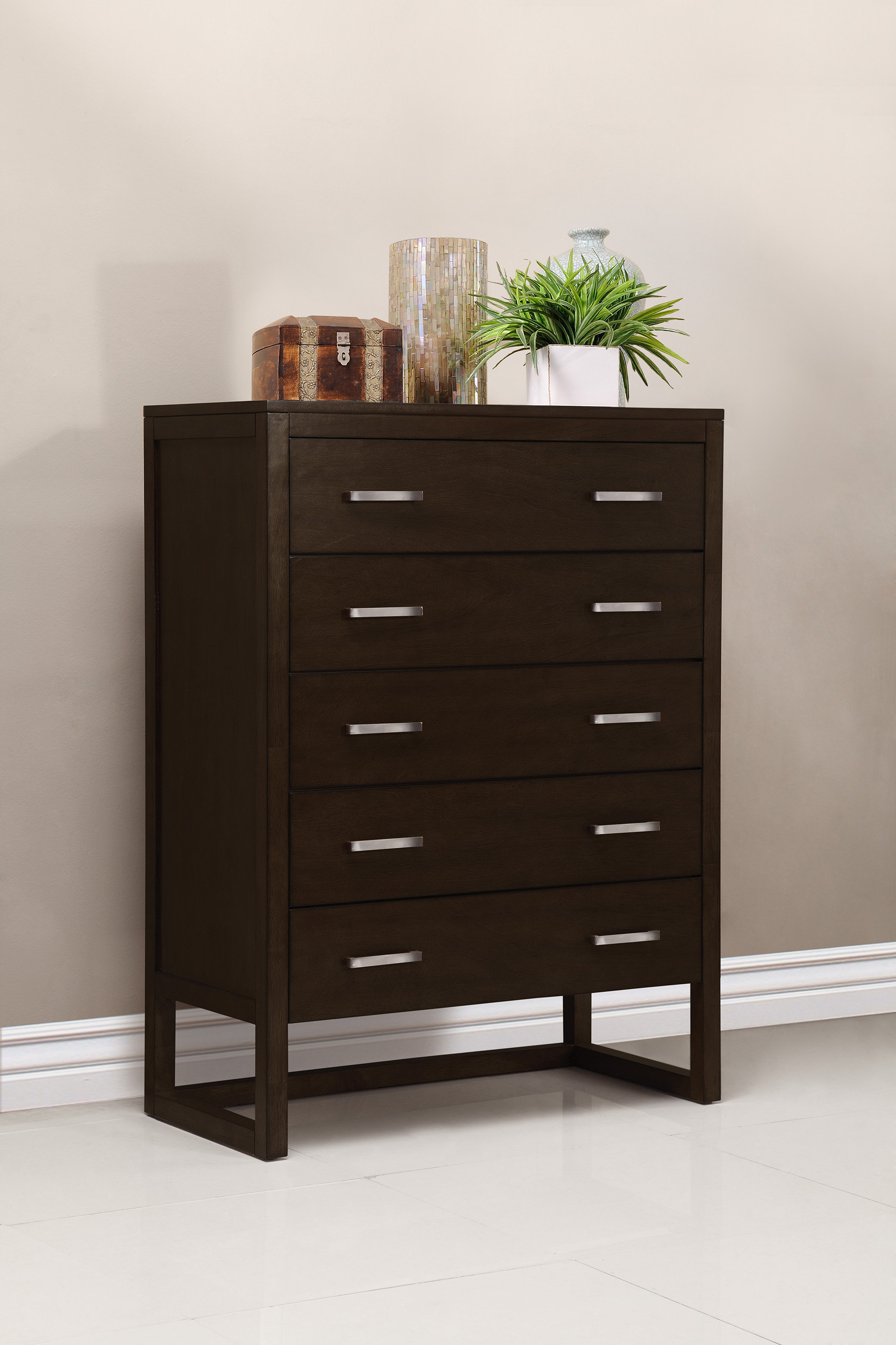 Domus Vita Design Brisbane 5 Drawer Chest Dresser & Reviews Wayfair