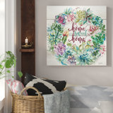 Inspirational Quotes Sayings Watercolor Painting Wall Art You Ll