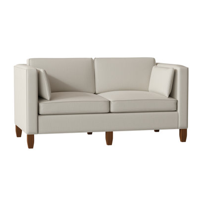 Park Avenue Sofa Duralee Furniture Size 96 W Body Fabric Alyssa Grey
