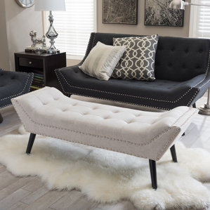 Evgeniya Upholstered Bench by Willa Ar..