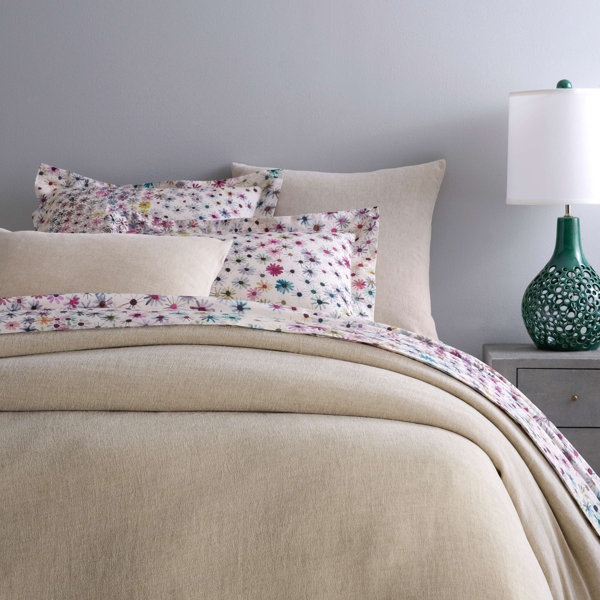 Linen Chenille Single Reversible Duvet Cover
