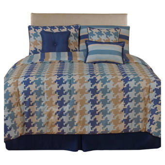 Hfi Palmetto Print Works Pixel Comforter Set Wayfair