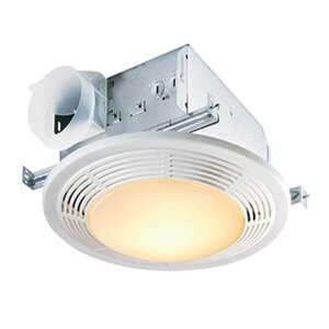 100 CFM Bathroom Fan with Light