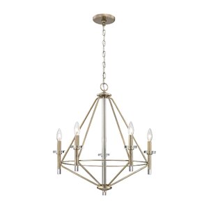 Clontz 5-Light Candle-Style Chandelier