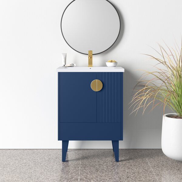 Modern Contemporary 84 Inch Vanity Allmodern