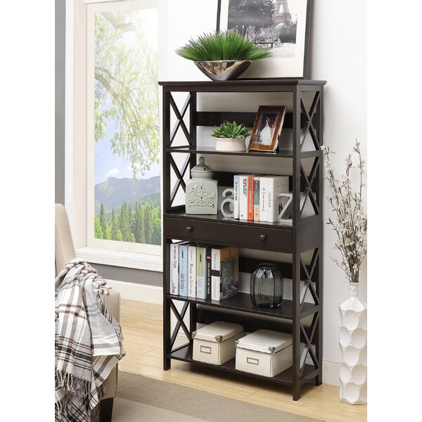 Gracelynn 5 Tier Etagere Bookcase By Beachcrest Home