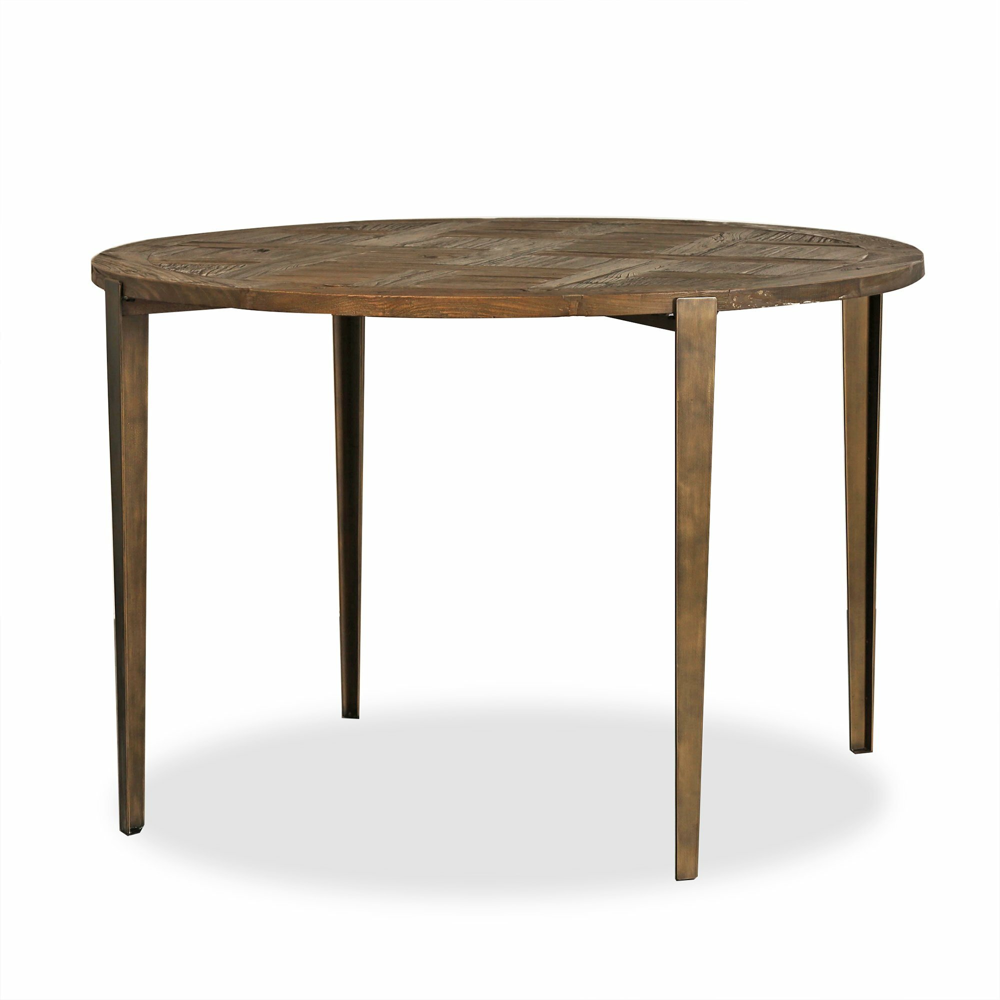 Loon Peak Lucretia 49 2 Elm Solid Wood Dining Table Wayfair