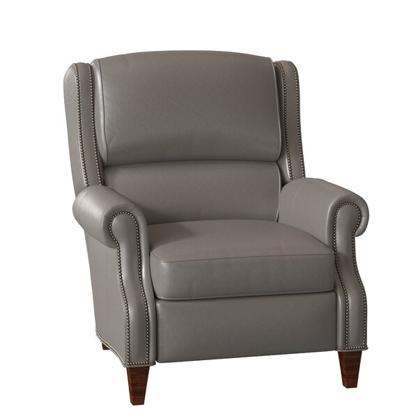 Huss Leather Recliner By Bradington-Young